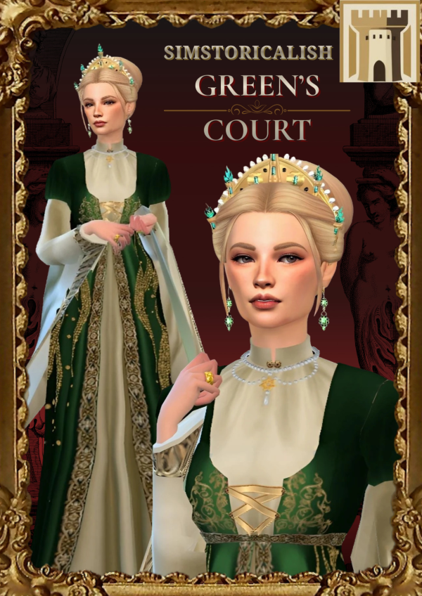 Mix The Green's vs The Black's Collection by simsfinds - The Sims 4 Custom Content