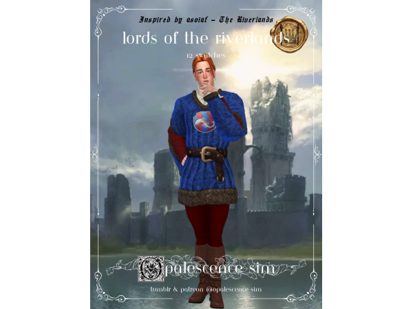 Maxis Match Lords of the Stormlands the Riverlands by opalescence - The Sims 4 Custom Content