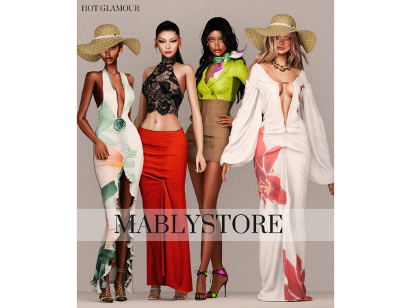 Alpha HOT GLAMOUR by Mably - The Sims 4 Custom Content
