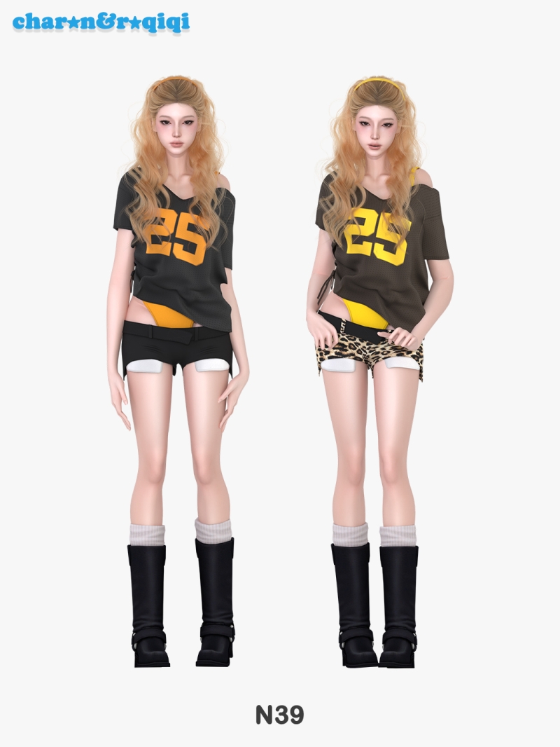 Mix [charonroqiqi]N39 by roqiqi - The Sims 4 Custom Content