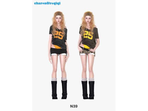 Mix [charonroqiqi]N39 - The Sims 4 Custom Content