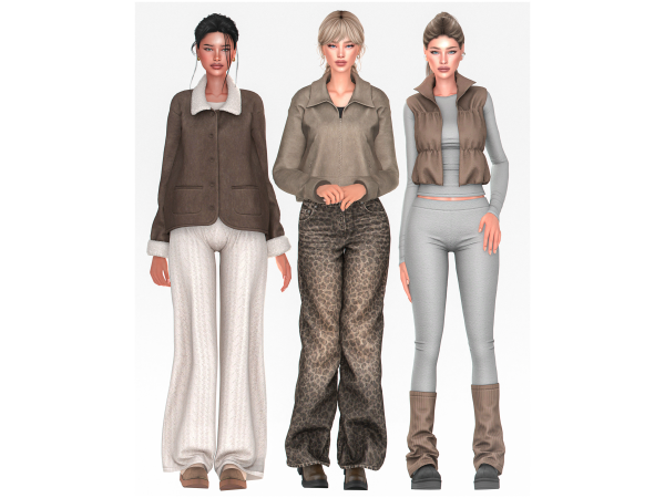 Alpha Autumn Air Set by korkassims - The Sims 4 Custom Content