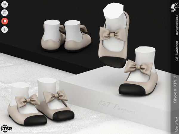Maxis Match Shoes KP1U Toddler by KaTPurpura - The Sims 4 Custom Content