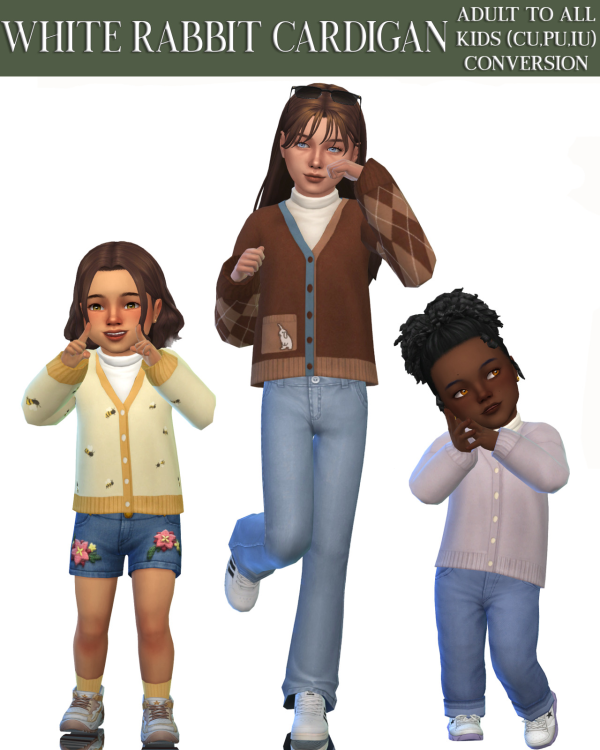 Maxis Match miiko clothes conversions by simsfinds - The Sims 4 Custom Content