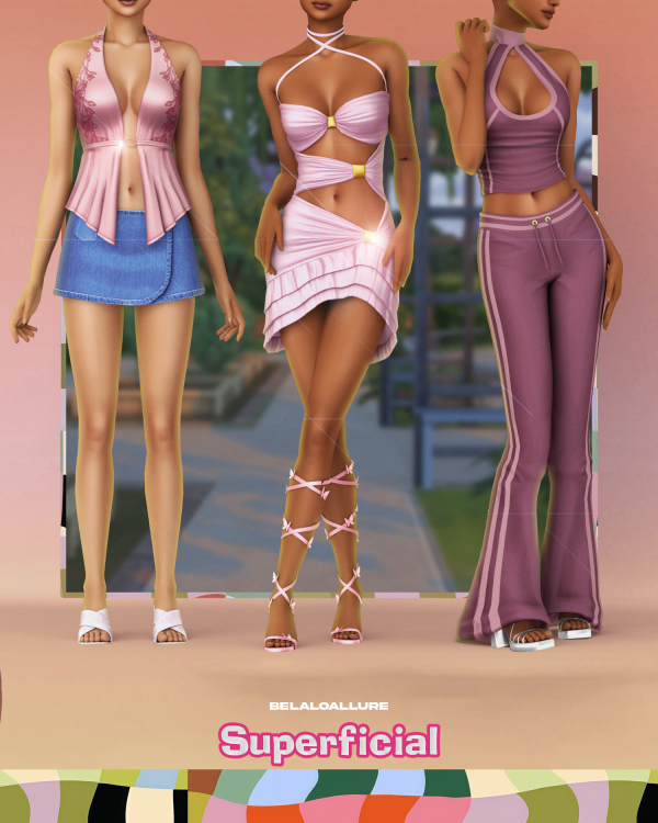 Alpha Belaloallure_Superficia by simsfinds - The Sims 4 Custom Content