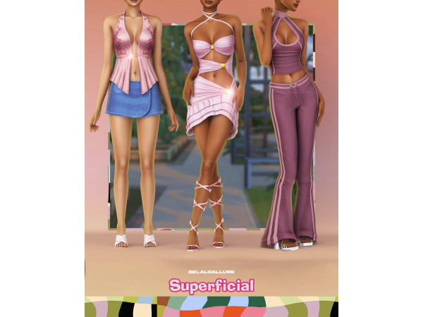 Alpha Belaloallure_Superficia - The Sims 4 Custom Content