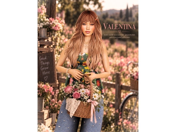 Alpha Valentina (Sim Download) - The Sims 4 Custom Content