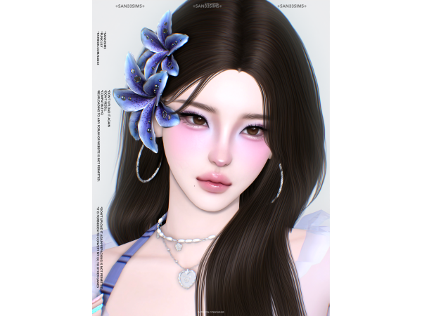 Alpha 333Punk Lily - The Sims 4 Custom Content