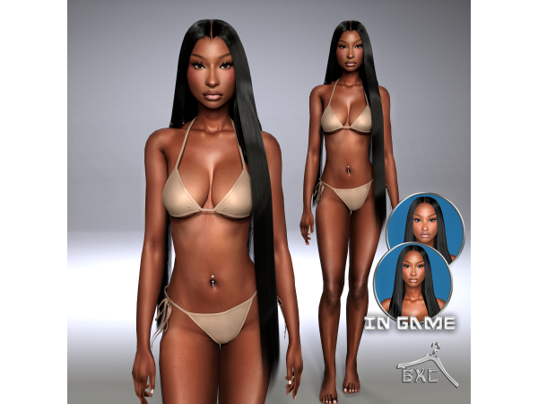 Alpha TRINITY SKIN SIM OUT NOW by Baddiexsimmer - The Sims 4 Custom Content