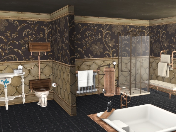 Alpha Nemo Bathroom Part 2 - The Sims 4 Custom Content