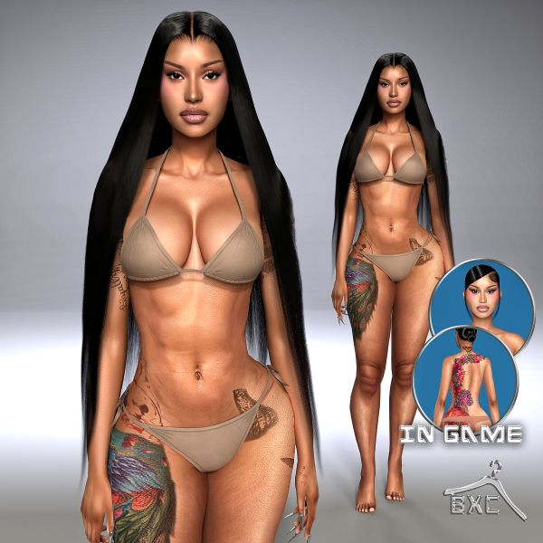 Alpha CARDI B SKIN SIM OUT NOW by simsfinds - The Sims 4 Custom Content