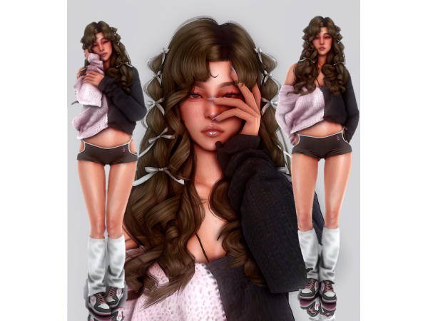 Alpha april by deepmoon - The Sims 4 Custom Content