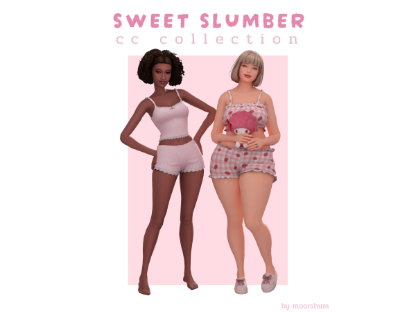 Maxis Match sweet slumber by moorshum - The Sims 4 Custom Content