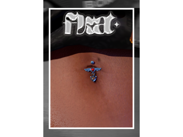 Alpha Tiered Belly Ring by FKAONLINE - The Sims 4 Custom Content