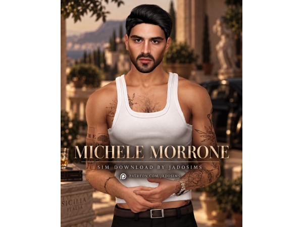 Alpha Michele Morrone (Sim Download) - The Sims 4 Custom Content