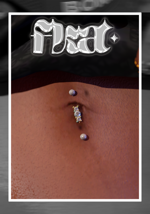 Alpha Winged Belly Ring by simsfinds - The Sims 4 Custom Content