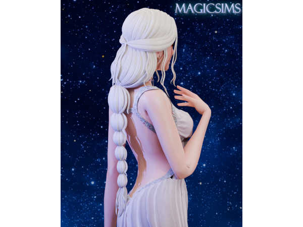 Maxis Match Marina hair Magic_sims - The Sims 4 Custom Content