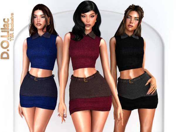 Alpha Autumn Muse Set - The Sims 4 Custom Content