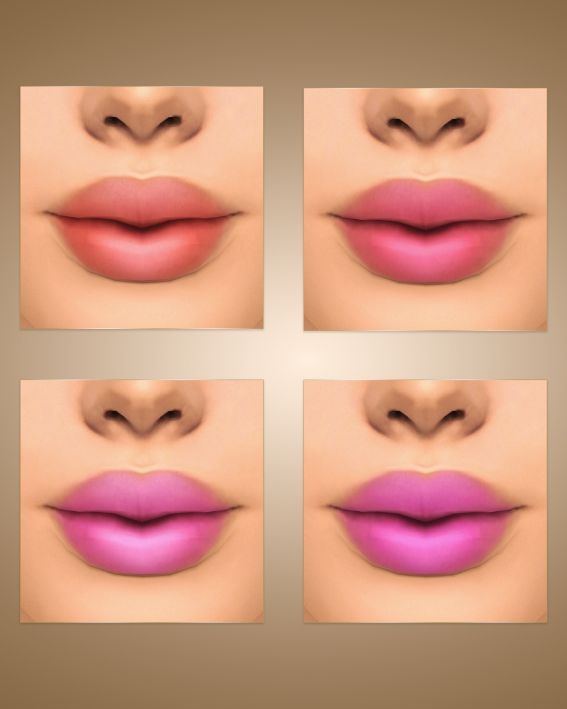 Maxis Match Zahra Lipstick HQ by carolldesign - The Sims 4 Custom Content