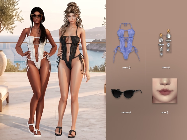 Alpha Lauren Lookbook - The Sims 4 Custom Content