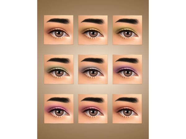 Maxis Match Zahra Eyeshadow HQ - The Sims 4 Custom Content