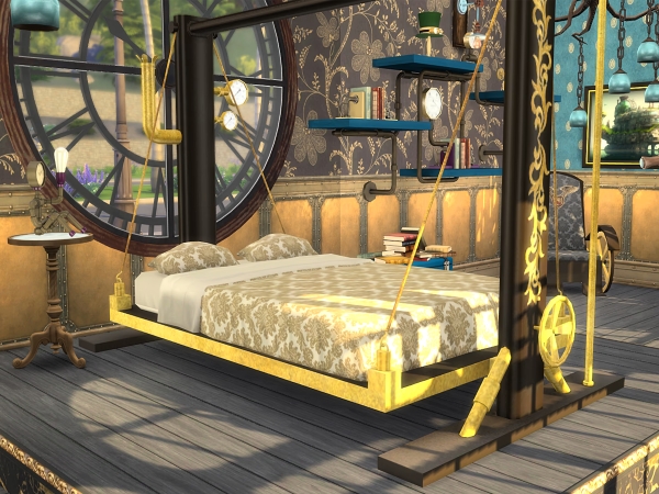 Alpha Nemo Bedroom - The Sims 4 Custom Content