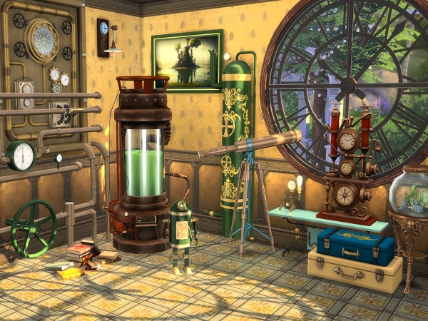 Alpha Nemo Decor - The Sims 4 Custom Content