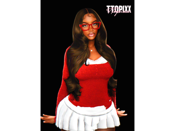 Sims 4 📚[ROCKELLE VON] SIM DOWNLOAD