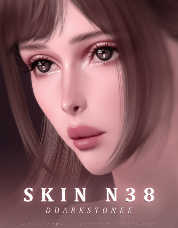 Alpha SKIN N38 by simsfinds - The Sims 4 Custom Content