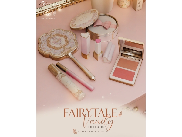 Mix Fairytale Vanity Collection - The Sims 4 Custom Content
