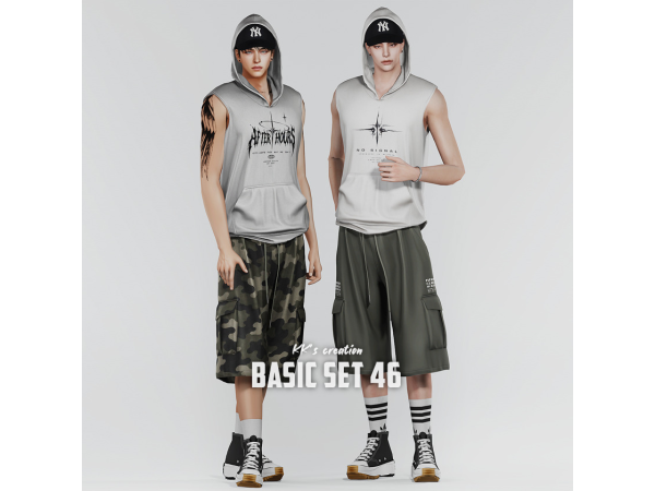 Alpha [KK] BASIC SET 46 - The Sims 4 Custom Content