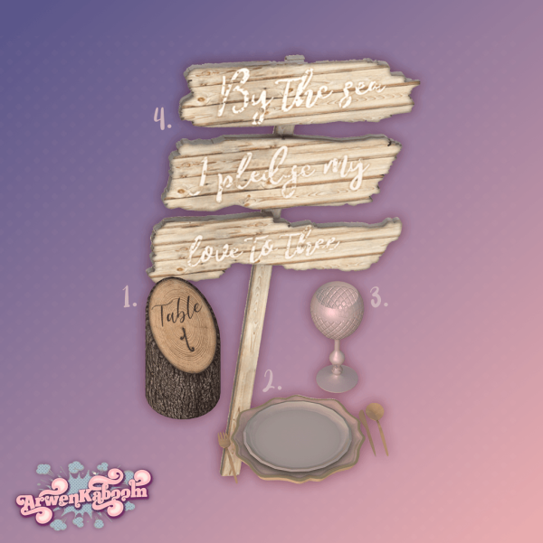 Alpha Perfect Night Decor Pack by arwenkaboom - The Sims 4 Custom Content