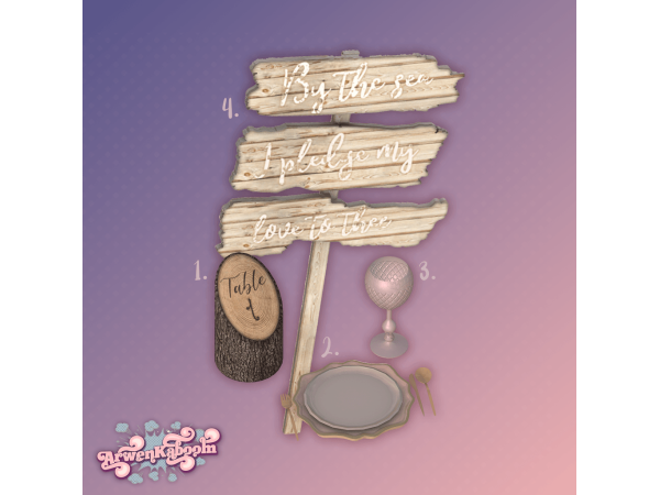 Alpha Perfect Night Decor Pack - The Sims 4 Custom Content