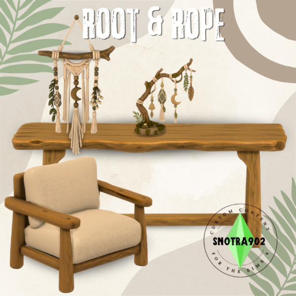 Maxis Match Root Rope by simsfinds - The Sims 4 Custom Content