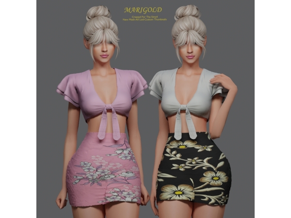 Alpha MARIGOLD TS4_RANDARA - The Sims 4 Custom Content