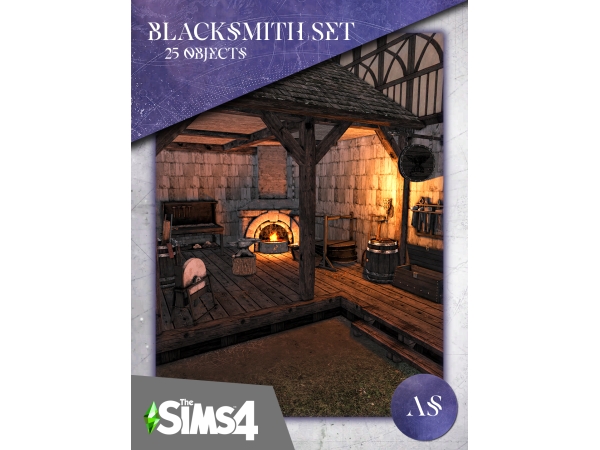Sims 4 Blacksmith Set