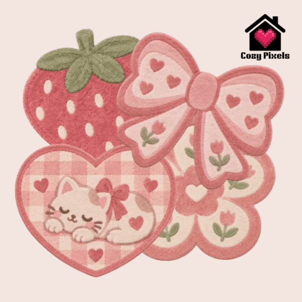 Alpha Sweetheart Rugs by simsfinds - The Sims 4 Custom Content