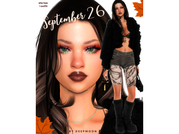 Alpha September 26 by deepmoon - The Sims 4 Custom Content