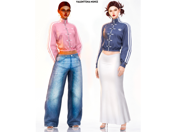 Mix Adidas Jacket early access - The Sims 4 Custom Content