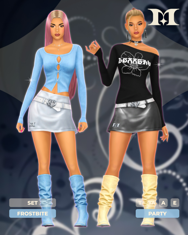 Maxis Match Frostbite Set by simsfinds - The Sims 4 Custom Content