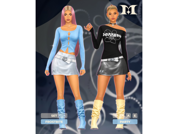 Maxis Match Frostbite Set by milliancc - The Sims 4 Custom Content