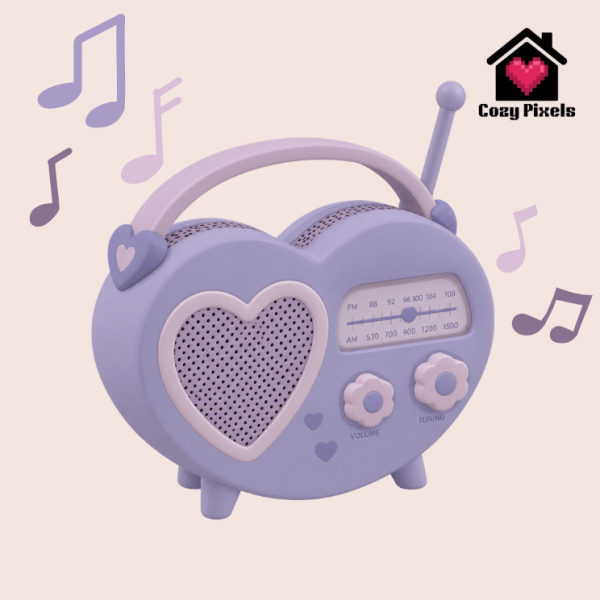 Maxis Match Heart Radio by simsfinds - The Sims 4 Custom Content
