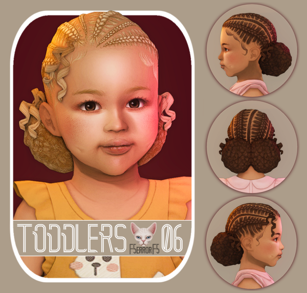 Maxis Match Toddlers_06(girl) by simsfinds - The Sims 4 Custom Content