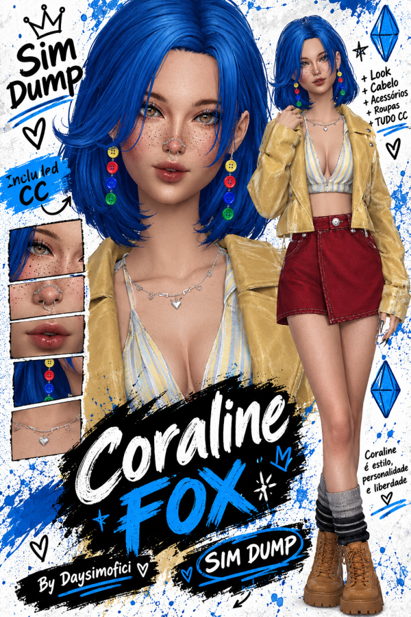 Mix 𝑪𝒐𝒓𝒂𝒍𝒊𝒏𝒆 𝑺𝒑𝒆𝒄𝒊𝒂𝒍 by simsfinds - The Sims 4 Custom Content