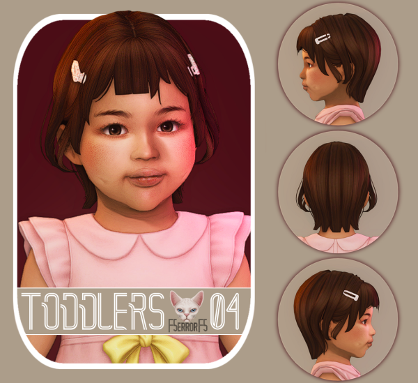 Maxis Match Toddlers_04(girl) by simsfinds - The Sims 4 Custom Content