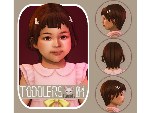 Maxis Match Toddlers_04(girl) by f5errorf5 - The Sims 4 Custom Content