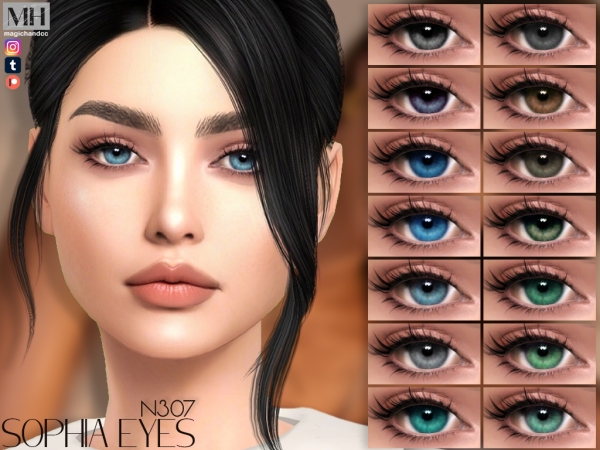Alpha Sophia Eyes - The Sims 4 Custom Content