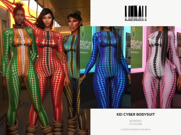 MERCH - Kei Cyber Bodysuit (Patreon Exclusive) by VentaStudio