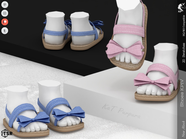 Maxis Match Shoes KP1V Toddler by KaTPurpura - The Sims 4 Custom Content