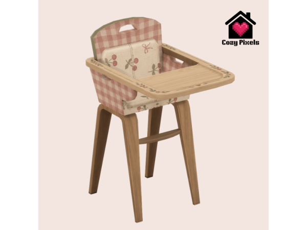 Cottage High Chair By CozyPixels01